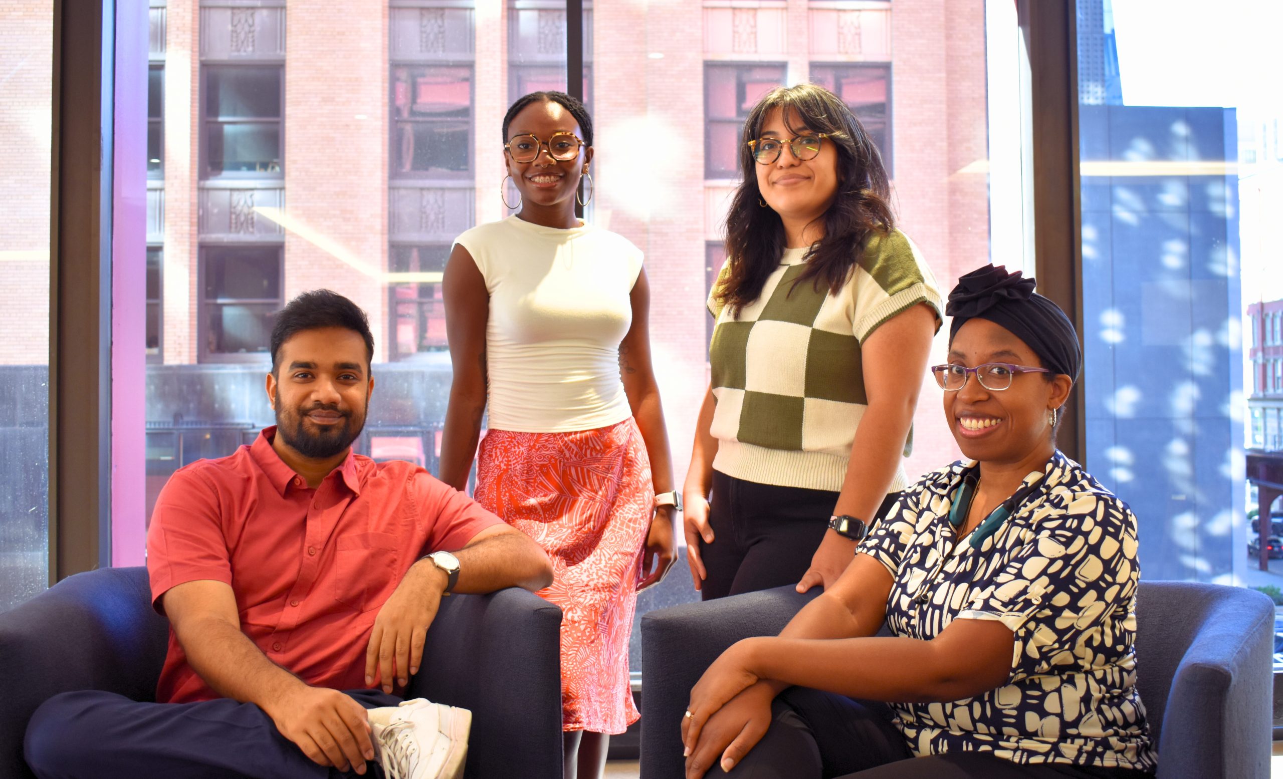 Group photo of ICOY Interns